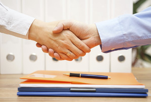 handshake business meeting